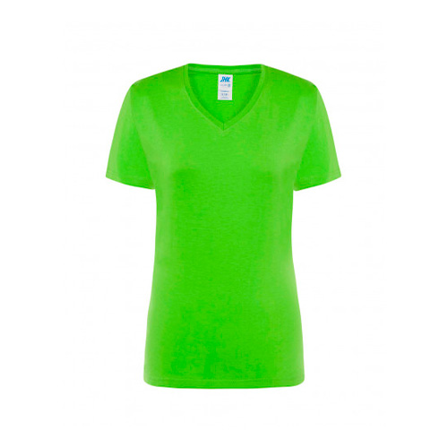 PLAYERA JHK REGULAR CUELLO V DAMA MANGA CORTA - Vista 7